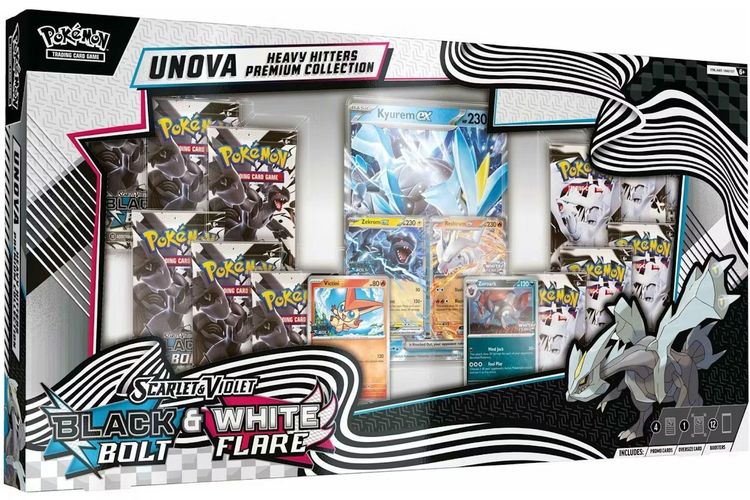 Black Bolt/White Flare Unova Heavy Hitters Premium Collection